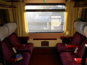 Como Comprar Passagens de Trem Baratos - Salão 4 assentos em Eurocités