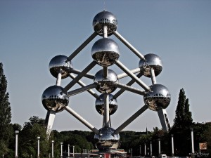 O Atomium em Bruxelas