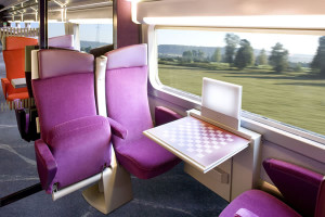 TGV Lyria, 2da clase