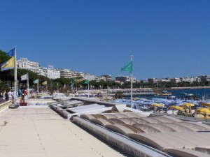 Zona centrica de playas, Cannes