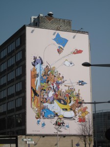 Mural en Bruxelles Midi