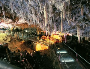 Interior de la Cueva del Soplao
